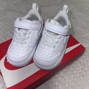 White Nike Sneakers (for toddler)